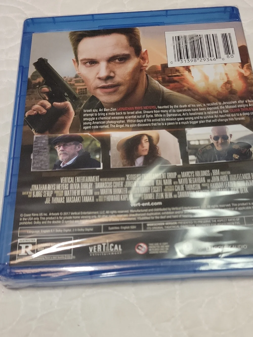 Damascus Cover Blu-ray Disc - Red & Black Cover